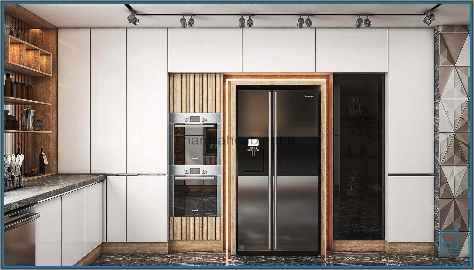 کابینت مدرن ژورنالی76